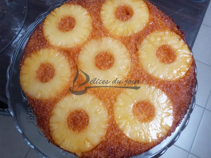 Gâteau à l'ananas