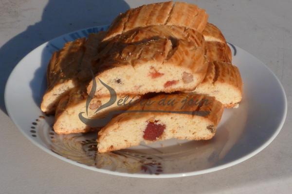 Croquets aux fruits confits