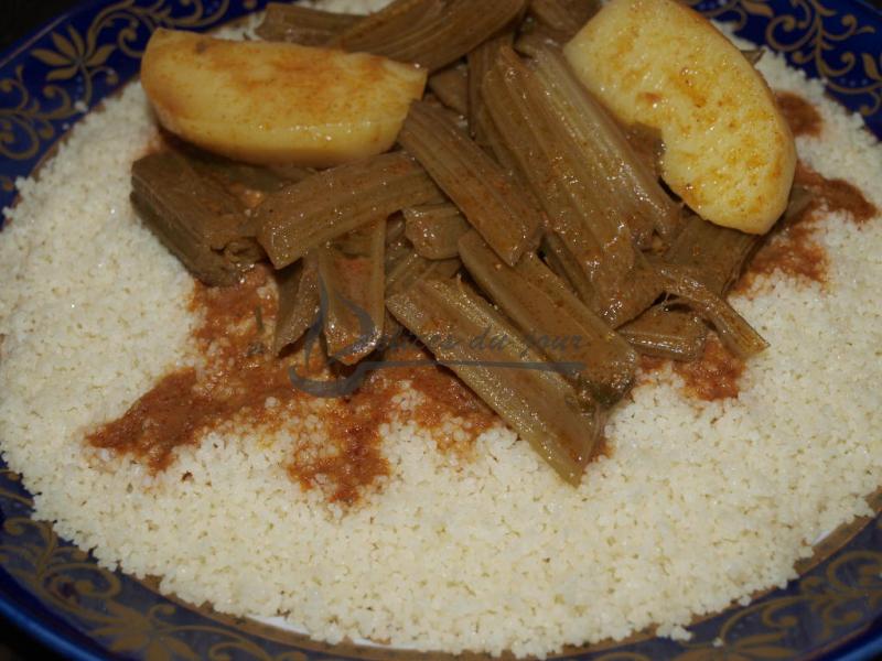 Couscous aux cardons