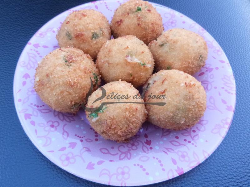 Croquettes pommes de terre mozzarella