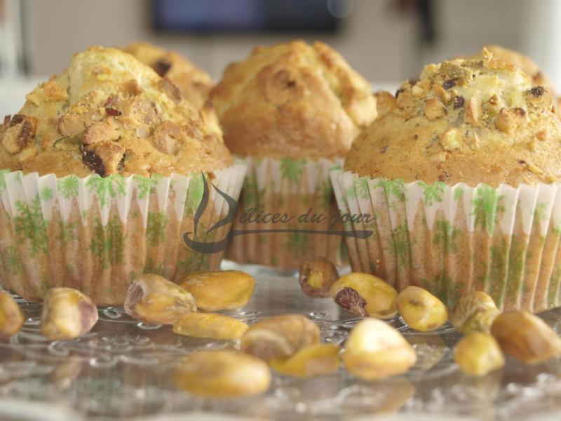 Muffins à la pistache