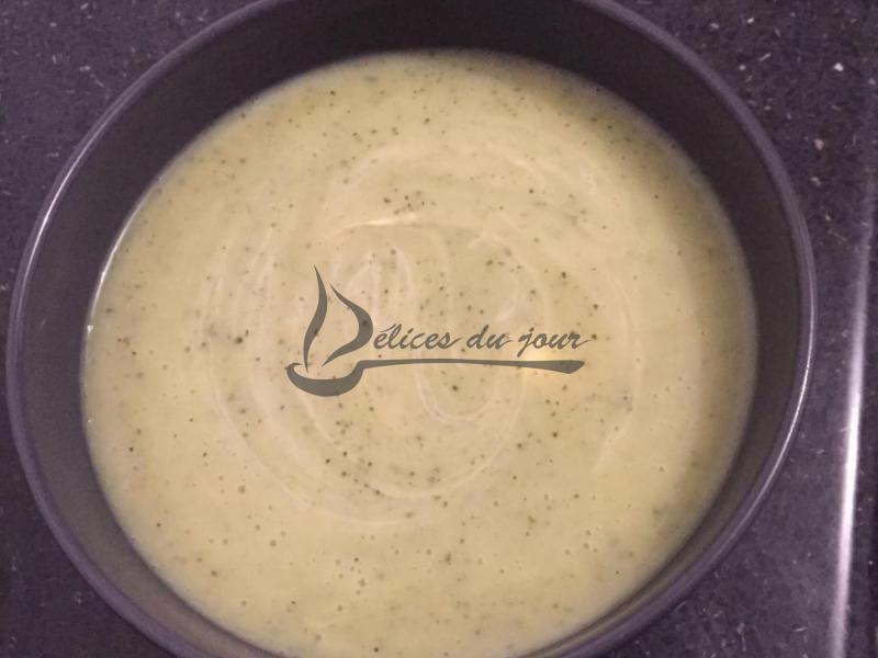 Soupe à la courgette 
