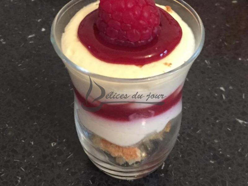 Verrine framboise