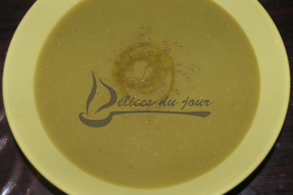 Bissara ou soupe aux pois cassés