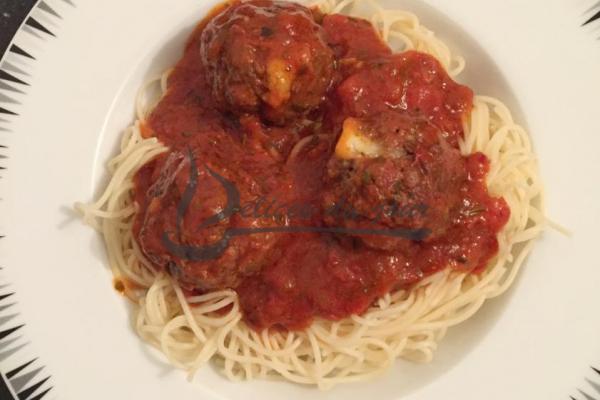 Boulettes viande hachée mozzarella