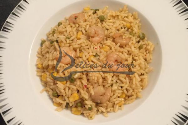 Riz aux crevettes