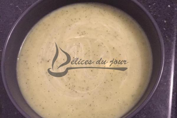 Soupe à la courgette 