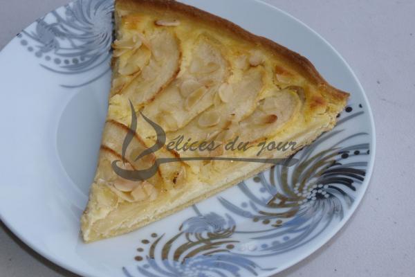 Tarte pommes amandes