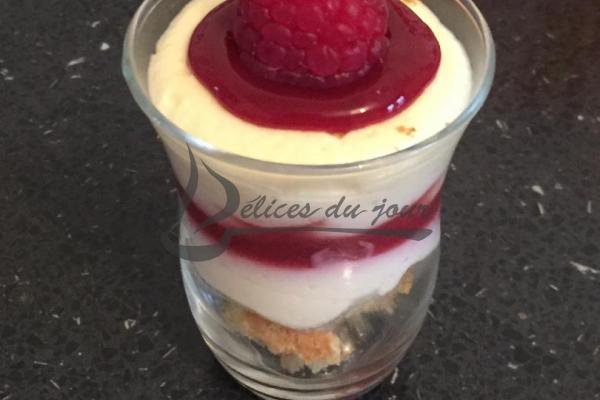 Verrine framboise